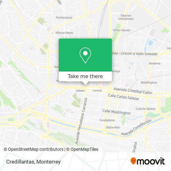 Mapa de Credillantas