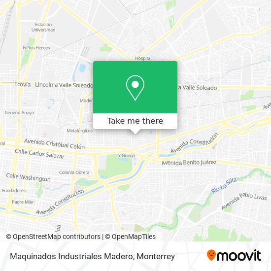 Maquinados Industriales Madero map