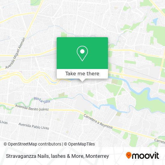 Stravaganzza Nails, lashes & More map