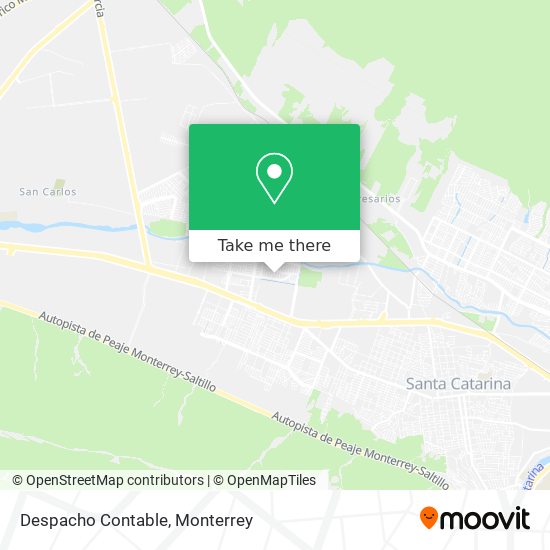 Despacho Contable map