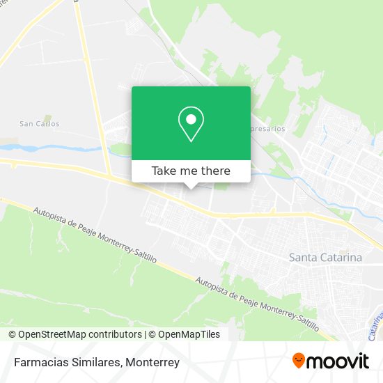 Mapa de Farmacias Similares