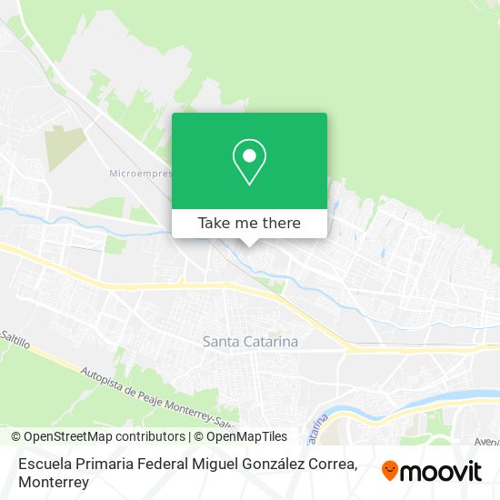 Escuela Primaria Federal Miguel González Correa map