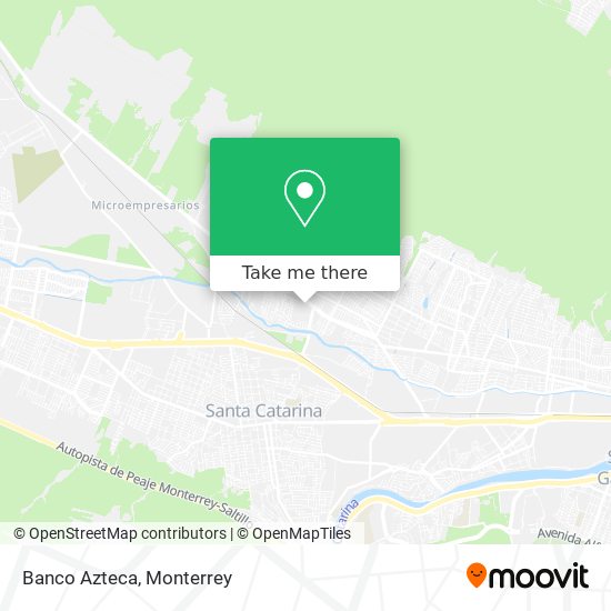 Mapa de Banco Azteca