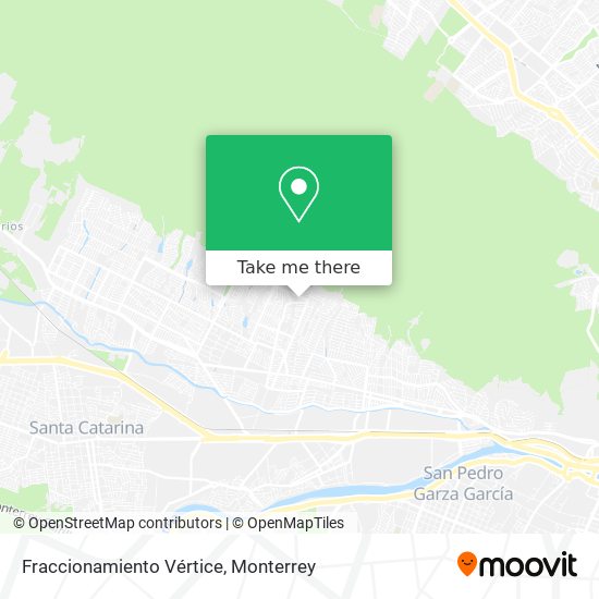 Mapa de Fraccionamiento Vértice