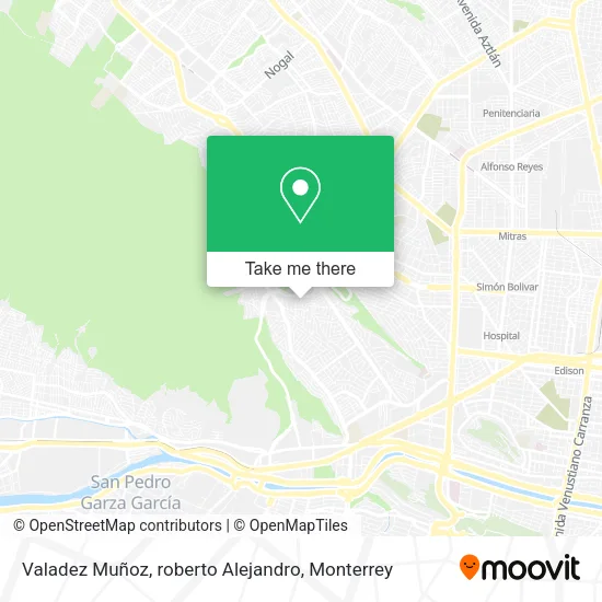 Valadez Muñoz, roberto Alejandro map