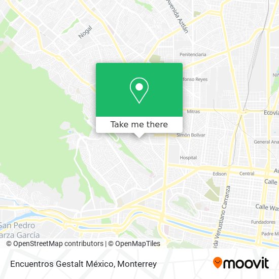 Mapa de Encuentros Gestalt México