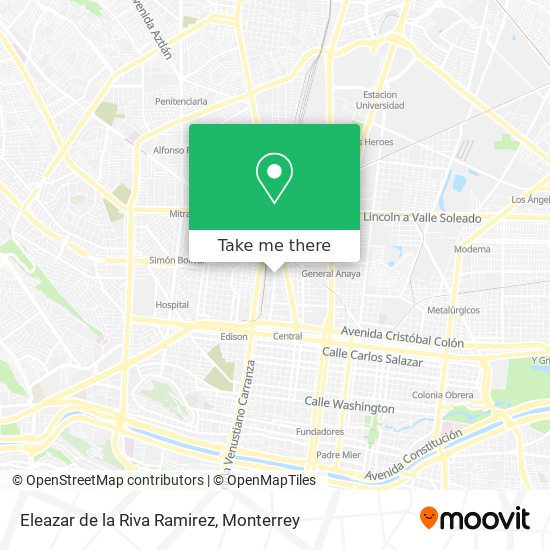 Eleazar de la Riva Ramirez map