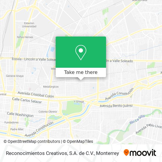 Mapa de Reconocimientos Creativos, S.A. de C.V.