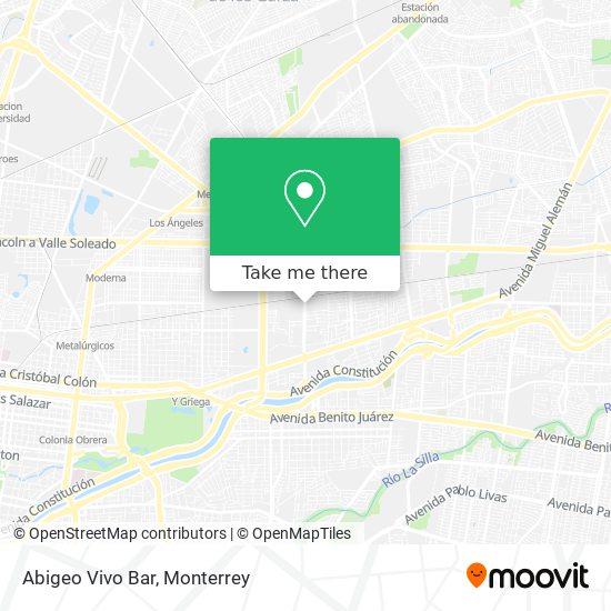 Abigeo Vivo Bar map