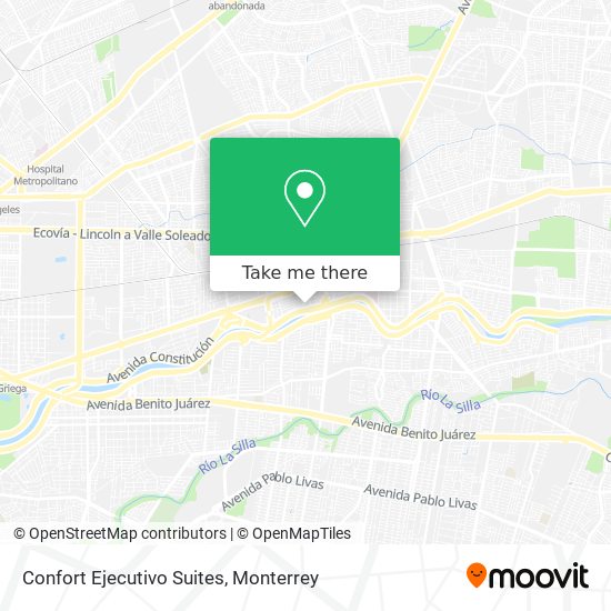 Confort Ejecutivo Suites map