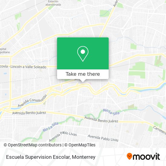 Mapa de Escuela Supervision Escolar