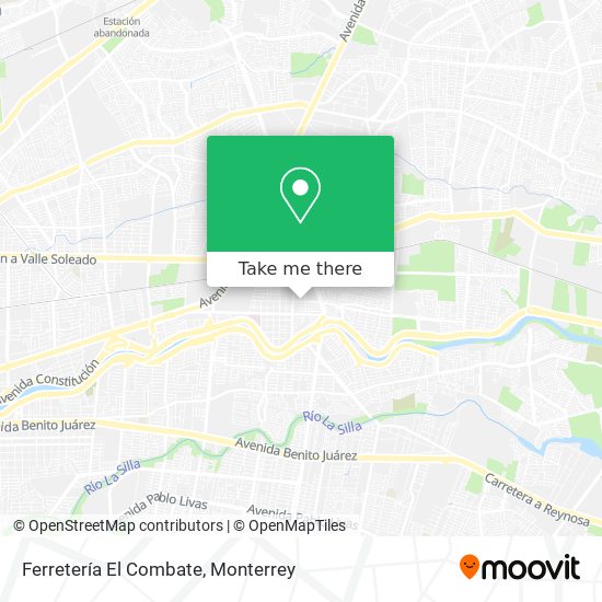 Ferretería El Combate map