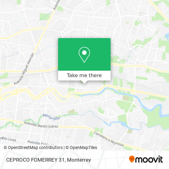 CEPROCO FOMERREY 31 map