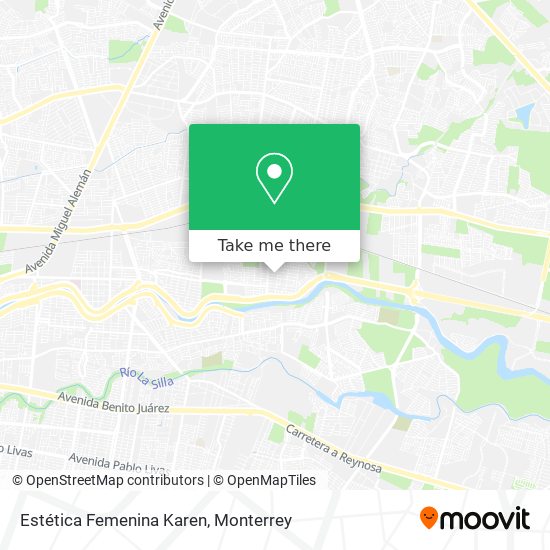 Estética Femenina Karen map