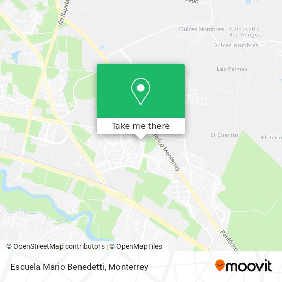 Escuela Mario Benedetti map