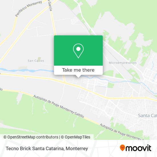 Tecno Brick Santa Catarina map