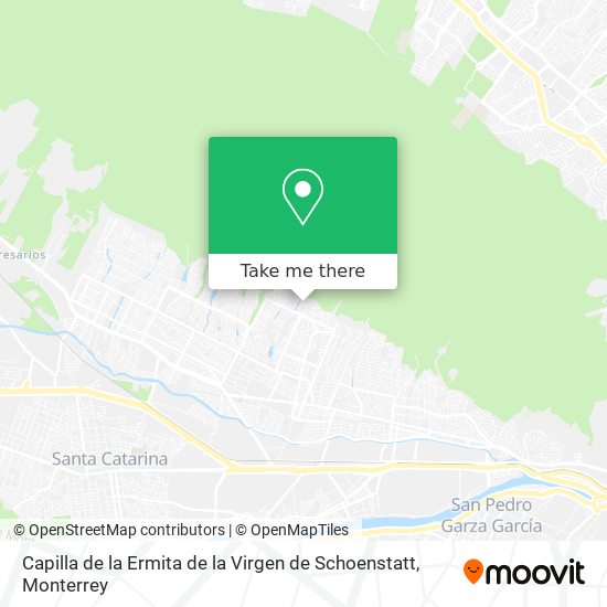 Mapa de Capilla de la Ermita de la Virgen de Schoenstatt