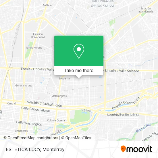 ESTETICA LUCY map