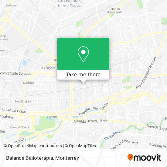 Balance Bailoterapia map