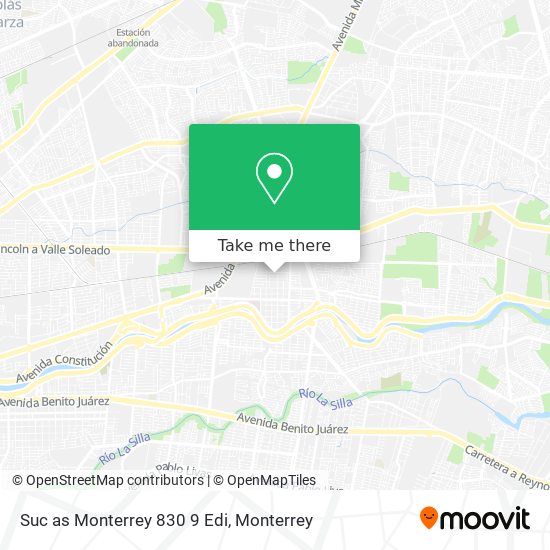 Suc as Monterrey 830 9 Edi map