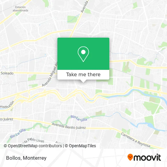 Mapa de Bollos