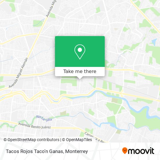 Tacos Rojos Taco'n Ganas map