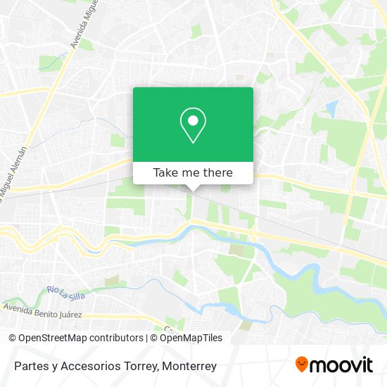 Partes y Accesorios Torrey map