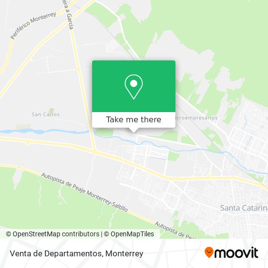 Mapa de Venta de Departamentos