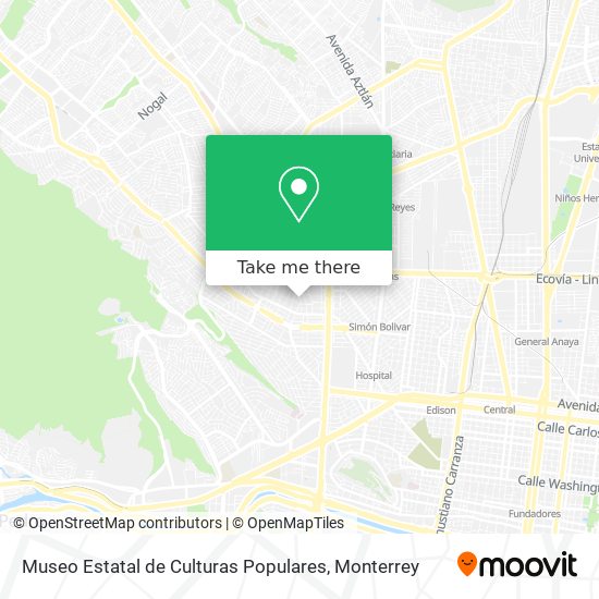 Museo Estatal de Culturas Populares map