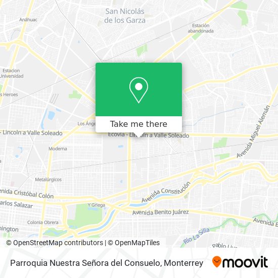Parroquia Nuestra Señora del Consuelo map
