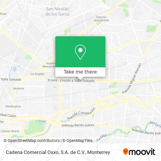 Cadena Comercial Oxxo, S.A. de C.V. map