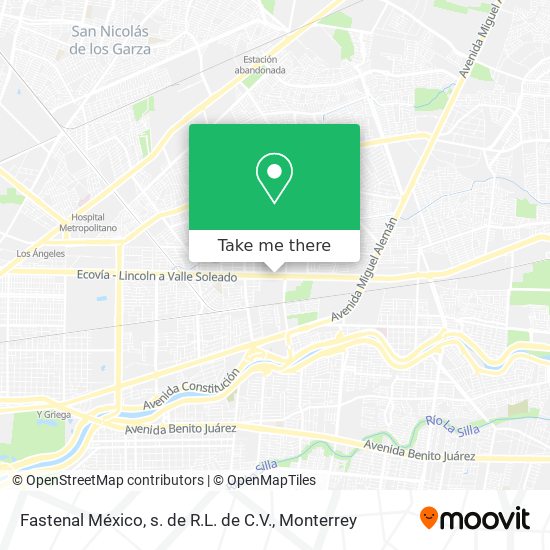 Fastenal México, s. de R.L. de C.V. map