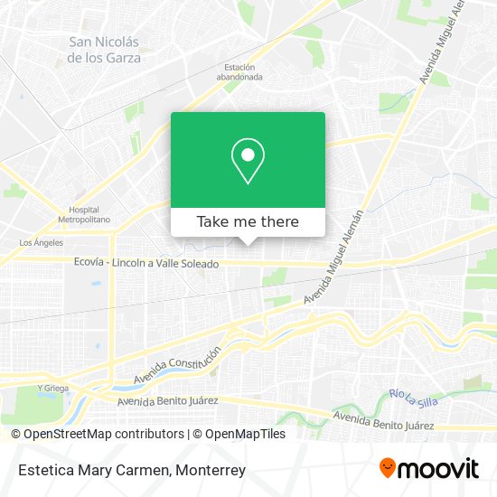 Estetica Mary Carmen map