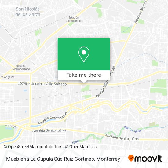 Muebleria La Cupula Suc Ruiz Cortines map