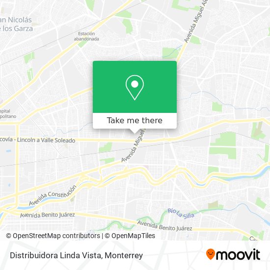 Distribuidora Linda Vista map