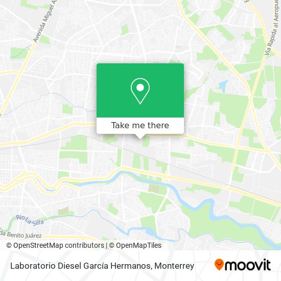 Mapa de Laboratorio Diesel García Hermanos
