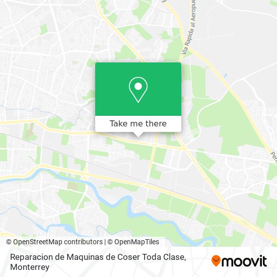 Reparacion de Maquinas de Coser Toda Clase map