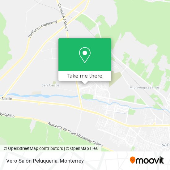 Vero Salòn Peluquerìa map