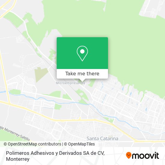 Polimeros Adhesivos y Derivados SA de CV map