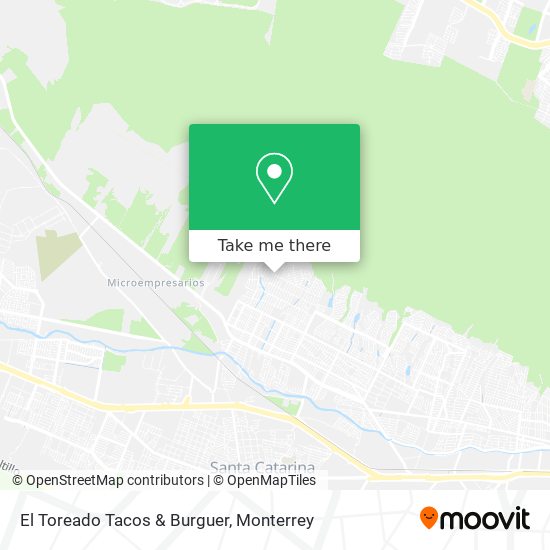 Mapa de El Toreado Tacos & Burguer