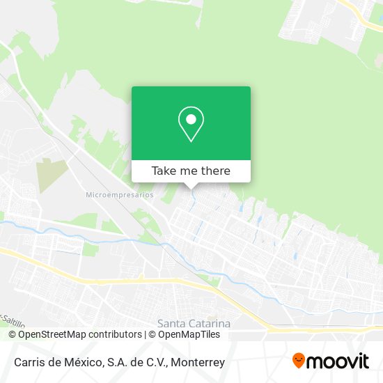 Mapa de Carris de México, S.A. de C.V.
