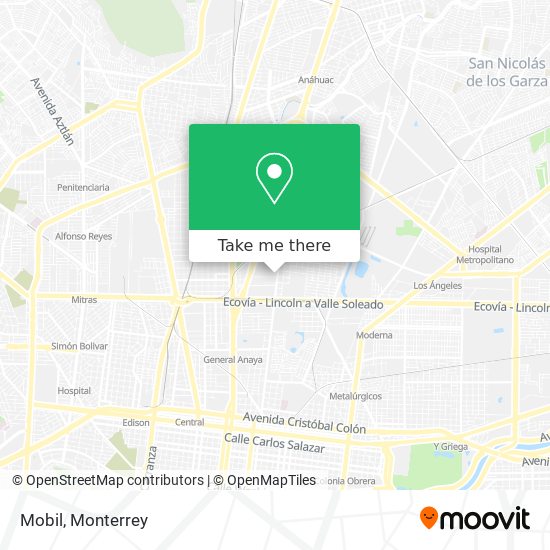 Mobil map