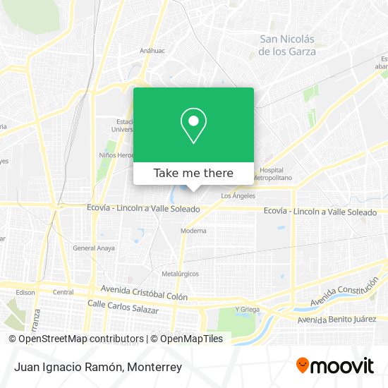 Juan Ignacio Ramón map