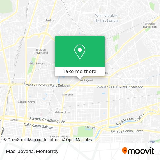 Mapa de Mael Joyería