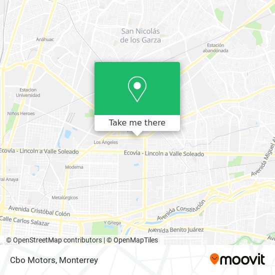 Cbo Motors map