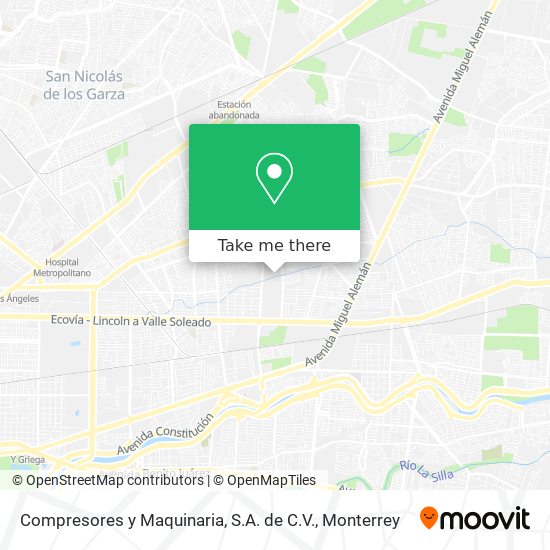 Compresores y Maquinaria, S.A. de C.V. map
