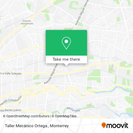 Taller Mecánico Ortega. map