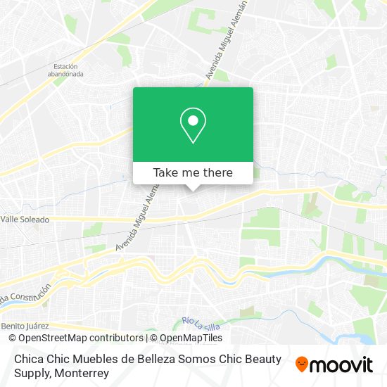 Chica Chic Muebles de Belleza Somos Chic Beauty Supply map