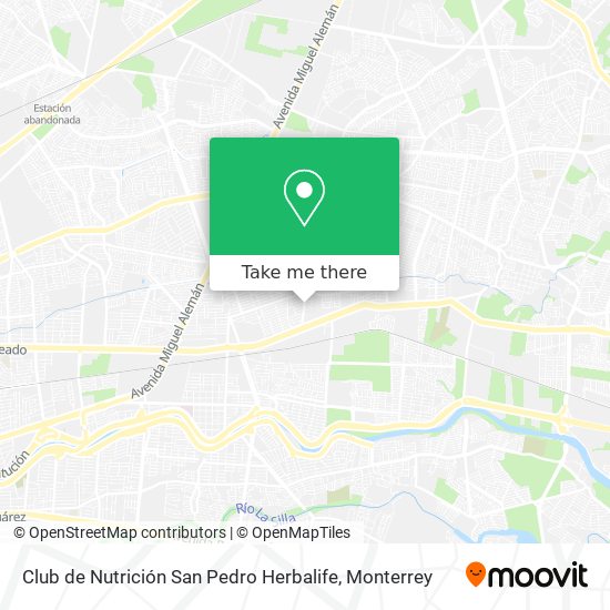 Club de Nutrición San Pedro Herbalife map