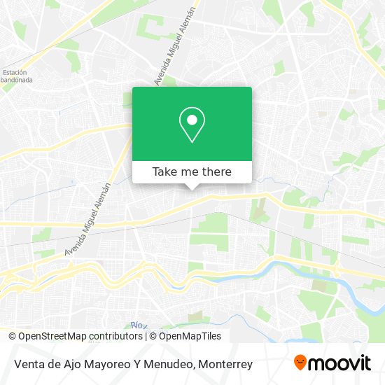 Venta de Ajo Mayoreo Y Menudeo map